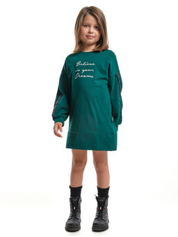 Платье миди стильное для праздников и утренников UD 8054 т.зеленый - Mini maxi фото 8