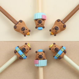 Ручка гелевая "Capybara", шоу-бокс 36 шт.