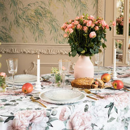 Скатерть «Доляна. Пионы», 145×215±3 см