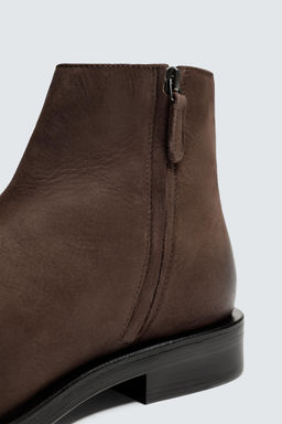 LIMITED EDITION LEATHER BOOTS - Zara фото 6