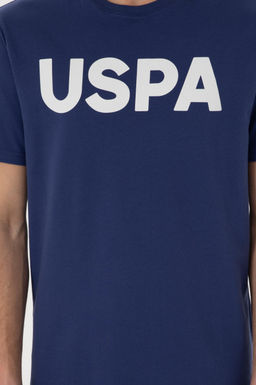 Erkek Regular Fit Bisiklet Yaka A__k Lacivert Basic Ti__rt Sepette S_rpriz _ndirim - U.s. polo assn фото 6
