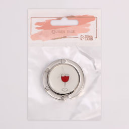 Крючок для сумки и зонта Бокал, раскладной, 15 кг, d 4,5 см - Queen fair фото 5