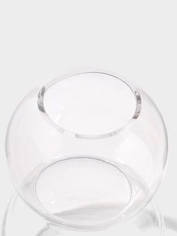 Ваза стекло настольная "Мэрит" 21,5х12 см, прозрачный