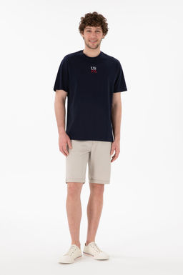 Erkek Comfort Fit Bisiklet Yaka Lacivert Ti__rt Sepette S_rpriz _ndirim - U.s. polo assn фото 5