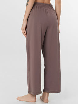 Комплект домашний женский коричневый с цветочным принтом - Mark formelle фото 7