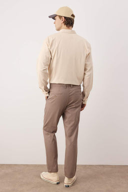 Tas Erkek Dokulu Kumas Pantolon TMNAW26PL00029