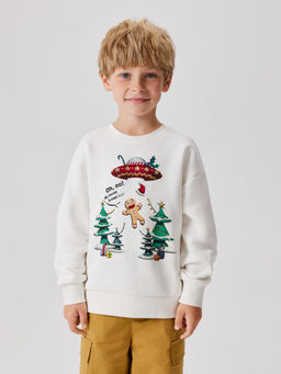 ACOOLA / Джемпер детский для мальчиков Lepaludi белый