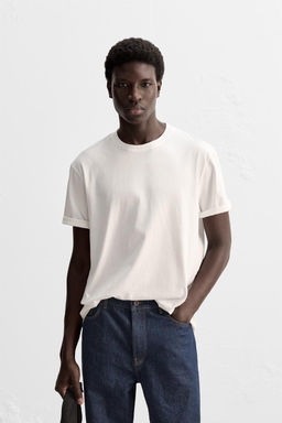 MEDIUM WEIGHT T-SHIRT - Zara фото 12