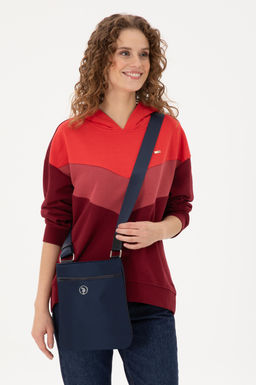 Женская темно-синяя сумка через плечо Неожиданная скидка в корзине