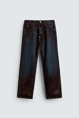 BAGGY FIT JEANS WITH VISCOSE - Zara фото 7
