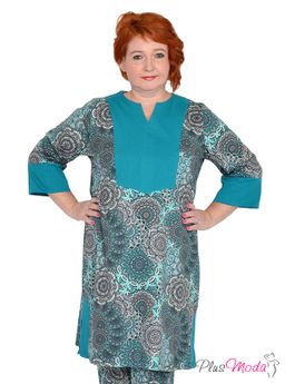 Туника Модель №1207 размеры 44-84 - Plusmoda фото 2