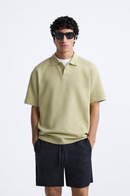 TEXTURED POLO SHIRT - Zara фото 28