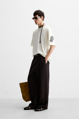 CONTRAST EMBROIDERY SHIRT - Zara фото 4