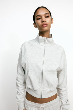 SWEATSHIRT WITH ZIP - Zara фото 15