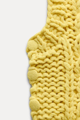 THICK KNIT WAISTCOAT - Zara фото 8