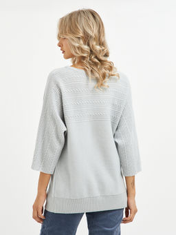 джемпер женский с коротким рукавом из шерсти - Glenfield фото 9