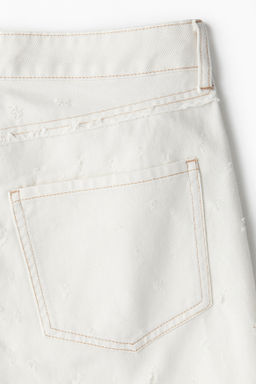 Pantalon de sarga con acabado desflecado - H&m фото 8