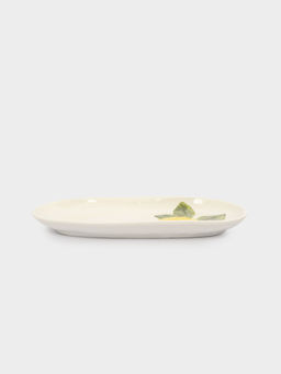 Блюдо, 32х16 см, фарфор P, овальное, молочное, Лимон, Limoncello - Anna lafarg фото 6