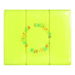 Полимерная глина Calligrata 50 г, флоуресцентная лимонная