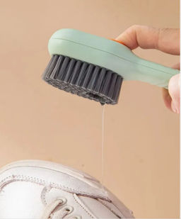 Щетка для обуви, одежды, для дома универсальная с дозатором - Family фото 5