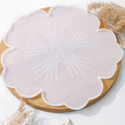 Молд Доляна «Петуния», силикон, d=34 см, прозрачный