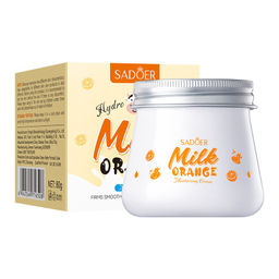 SADOER Увлажняющий крем для лица Milk Orange Moisturizing Cream, 80 гр  фото 3
