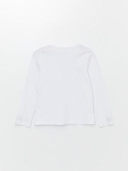 Bisiklet Yaka Basic K?z ?ocuk Ti??rt