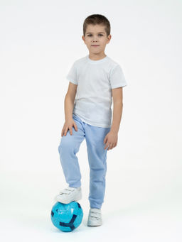 Брюки детские голубые