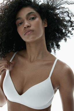 Pack de 2 sujetadores de algodon sin aros - H&m фото 2
