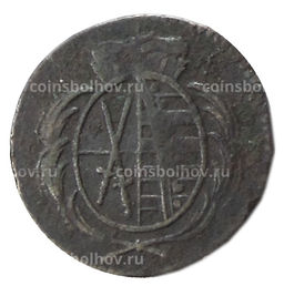 Монета 1 пфенниг 1796 года Германские государства  Саксония