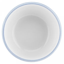 "Синий полосатик" Салатник фарфоровый 800мл, д15,5см, h7,4см, отводка, белый (Китай)