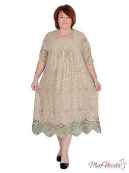 Платье Модель №594 размеры 44-82 - Plusmoda фото 2