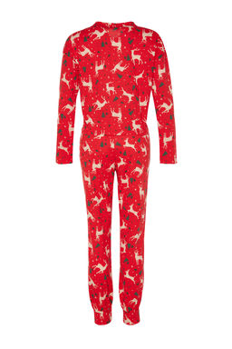 Trendyolmilla Lacivert %100 Pamuklu Y?lbas? Temal? Orme Pijama Tak?m? THMAW21PT0771  фото 8