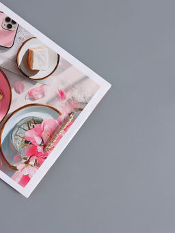 Пакет подарочный ламинированный, «Идеальный завтрак», розовый, 18×22.3×10 см