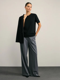 Базовая футболка из хлопка / Zarina  фото 2