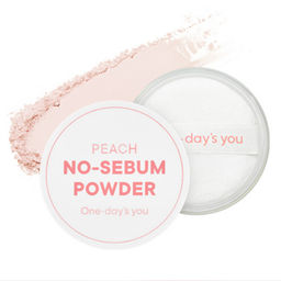 One-days You Себорегулирующая пудра для лица с матирующим эффектом / Peach No-sebum Powder, персиковый, 4 г
