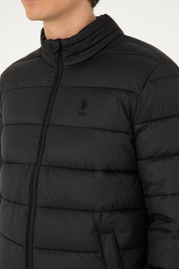 Мужское черное пальто - U.s. polo assn фото 7