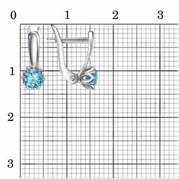 СЕРЬГИ 33814972Пл3 - Красная пресня фото 3