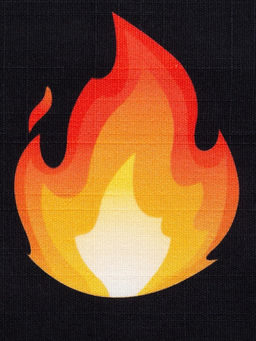 Фартук Этель Огонь бабуля 60?70 см, 100% хлопок, репс 210 г/м?