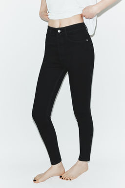 TRF HIGH-WAIST SKINNY JEANS - Zara фото 29