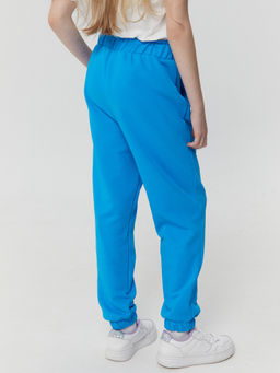 Брюки для девочек в голубом цвете - Mark formelle фото 5