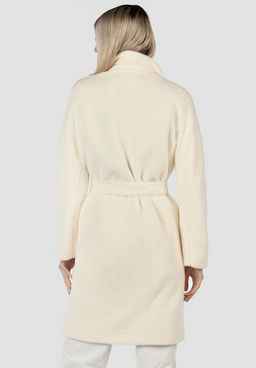 Пальто женское демисезонное (пояс) - El podio фото 12