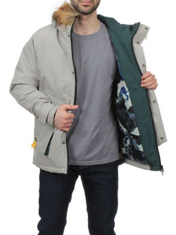 2170 GRAY BEIGE Куртка мужская зимняя облегченная (150 гр. холлофайбер) - Fashion фото 6