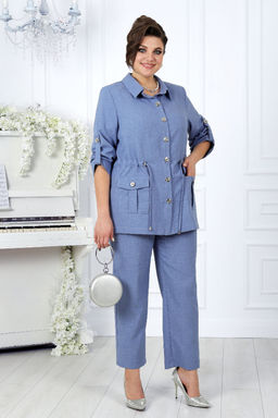 Платье Ninele 7431-Р темно-синий - Mira fashion фото 1624