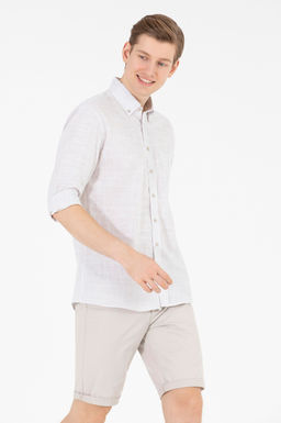 U. S. Polo Assn Мужская рубашка с длинным рукавом Stone - U.s. polo assn фото 15