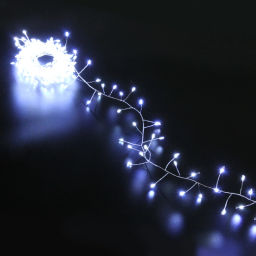 Гирлянда для дома 5,0 м 350 ламп LED "Мишура", IP-40, Белый