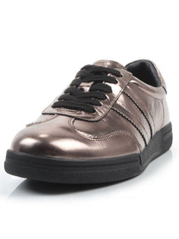 03-B6C-7MS BROWN/BRONZE Кеды женские (натуральная кожа) - Фабричный китай фото 6
