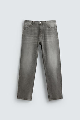 JEANS STRAIGHT FIT / Gris - Zara фото 7