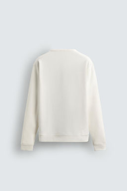 RIBBED BUTTON-NECK T-SHIRT - Zara фото 8