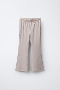 PANTAL?N FLARE CANAL? BALLET / rosa claro